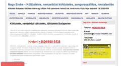 Desktop Screenshot of fuvarozas-koltoztetes.com