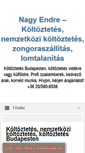 Mobile Screenshot of fuvarozas-koltoztetes.com